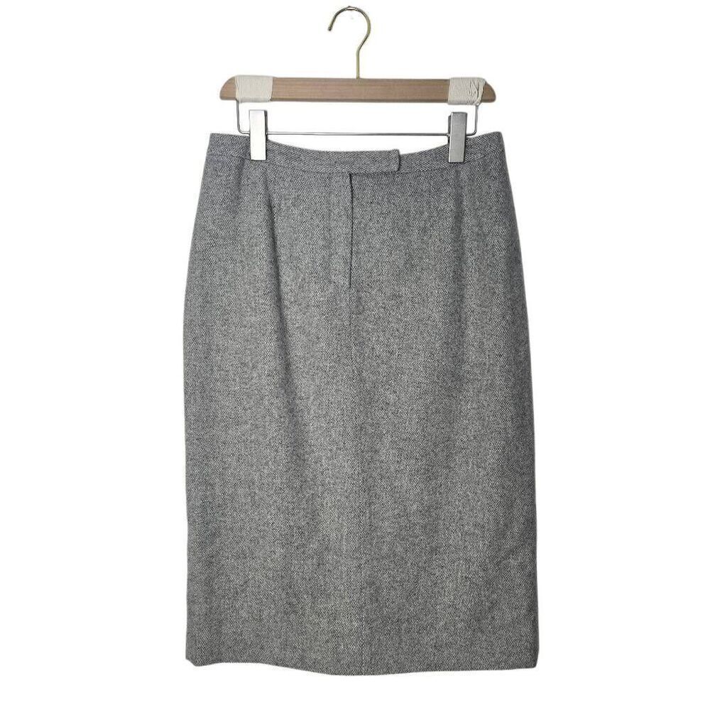 Lauren Ralph Lauren Wool Angora Skirt Size 10 Pencil Lined Straight